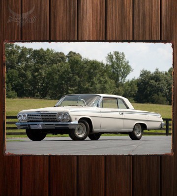Металлическая табличка Chevrolet Impala SS 409 Lightweight Coupe